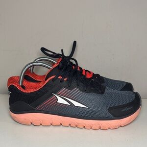 Altra womens provision 4 Black and Coral pink Athletic sneakers
